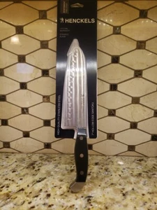 J.A. Henckels Statement 7" Hollow Edge Santoku Knife Full Tang Stainless Steel - Picture 1 of 8