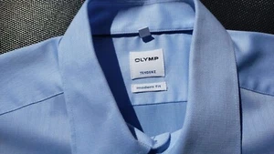 Olymp Markenhemd, hellblau Gr. 43, Modell Tendenz , modernfit, Bestzustand - Bild 1 von 2