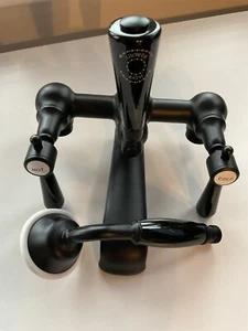 Helston Black Bath Shower Mixer Tap Incomplete - Picture 1 of 5