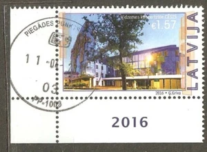 Latvia: single used stamp, Modern Architecture, 2016, Mi#986 - Picture 1 of 1