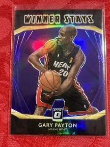 2020-21 Panini Donruss Optic - Winner Stays Purple Prizm #14 Gary Payton - Picture 1 of 7