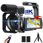 5K Video Camera For Youtube Camcorder 56Mp 16X Digital Camera Vlogging Camera
