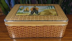 Widmer & Co fábrica de tabaco y cigarros Hasle Burgdorf caja de latas motivo holandés - Imagen 1 de 12