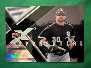 2008 Upper Deck X Xponential 2 #NS Nick Swisher Chicago White Sox - Picture 1 of 1