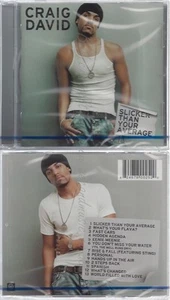 CD--NM-SEALED-CRAIG DAVID -2002- -- SLICKER THAN YOUR AVERAGE - Picture 1 of 1