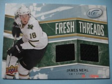 2008-09 Upper Deck (UD Ice) "Fresh Threads" Rookie Jersey # FT-JN James Neal RC!