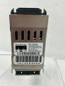 Cisco 30-0759-02 WS-G5484 1000 BASE-SX 850NM Short Wave Fibre GBIC Module - Picture 1 of 3