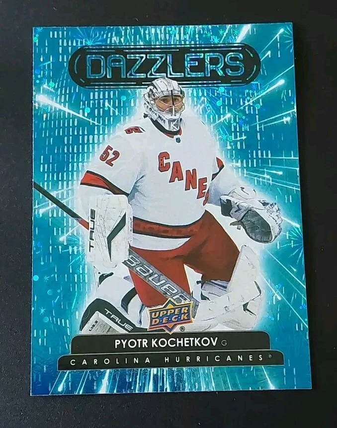 2022-23 Upper Deck Series 2 Pyotr Kochetkov Blue Dazzlers Rookie Card #DZ95 - Image 1 of 2