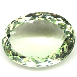 52.66 CT. Unheated Green Amethyst Uruguay Oval 21 x 29 mm. - Picture 1 of 4