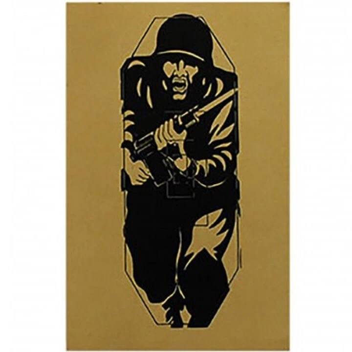 x10 FIGURA 11 OBJETIVOS MILITARES RIFLE AÉREO OTAN EJÉRCITO SA80 PRÁCTICA DE TIRO - Imagen 1 de 1