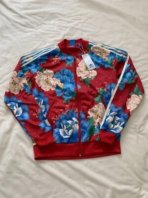 Chaqueta Floral Adidas Original Chita BJ8417 S NUEVA CON ETIQUETAS Foto 1 de 4