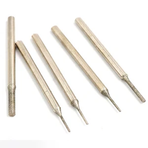 0.4mm - 1.8mm Diamond Coated Tipped Drill Bit for Tile Jewellery Glass Hole Saw - Picture 1 of 4
