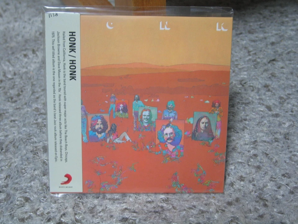 HONK ST 1974 JAZZ ROCK RARE OOP MINI-LP CD - Image 1 of 1