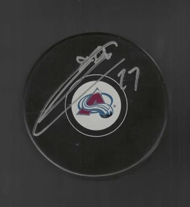 Jonathan Drouin Signed Colorado Avalanche Puck - Picture 1 of 1