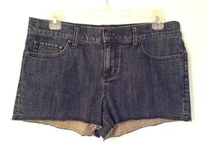 Juicy Couture Dark Denim Shorts New NWT Size 28 - Picture 1 of 4