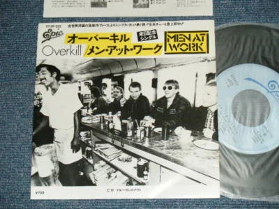 MEN AT WORK Japan 1983 NM 7"45 OVERKILL - Image 1 of 4