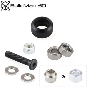 10 pz kit ruote Delrin mini V per stampante 3D profilo slot fascio C - non assemblata - Foto 1 di 9