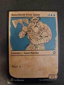 MTG | Rimeshield Frost Giant (Showcase) | Common | (NM) AFR #310 - Picture 1 of 2
