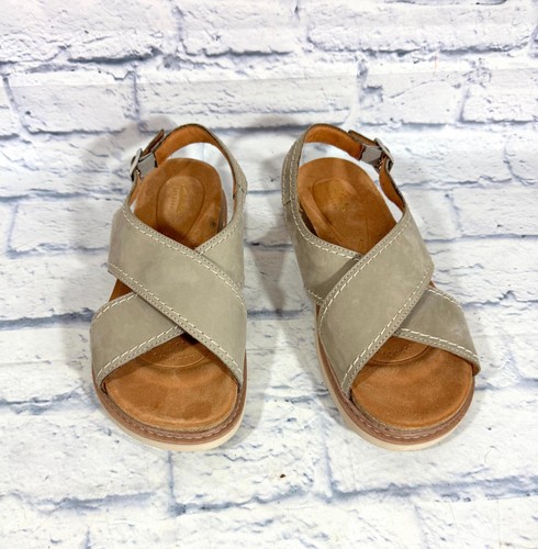 Clarks Artisan Arwell sandali donna 10M slingback pelle beige