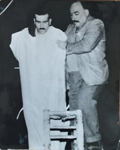 RARE LARGE 1965 PRESS PHOTO – ISRAELI SPY ELIE COHEN HUNG IN DAMASCUS SYRIA. - Picture 1 of 4