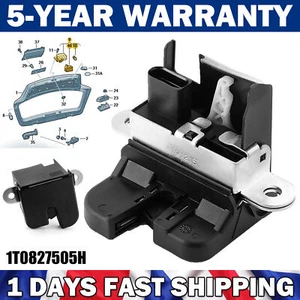 TAILGATE BOOT LOCK LATCH CATCH ACTUATOR FOR VW GOLF MK5 MK6 SEAT ALTEA IBIZA 6J - Picture 1 of 15