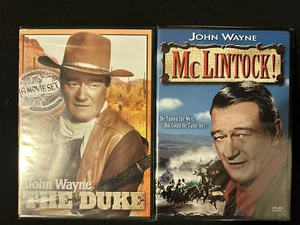 John Wayne The Duke - DVD 2-Disc Set w/ 16 Full Movies & McLintock New Sealed - Picture 1 of 6