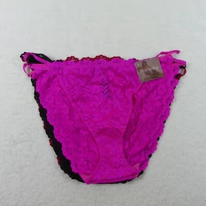 Smart & Sexy Underwear Womens Extra Large Pink Red Black Lace Bikini 6 Pairs - Picture 1 of 12