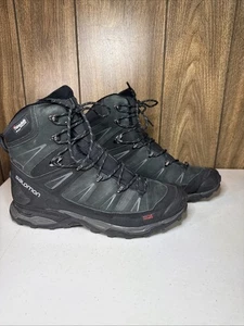 Salomon X Ultra Mid Winter CS WP Boots Mens Size 13 Black - Picture 1 of 12