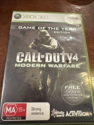 Call of Duty Modern Warfare 4 for Microsoft Xbox 360 Free Post - image 1 of 2