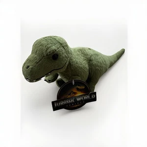 T Rex Plush Jurassic World Rebirth 2025 Universal Studios Green Universal - Picture 1 of 8