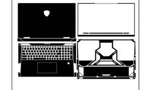 Skin décalcomanie ordinateur portable 18" MSI Raider 18 HX A14V A14VX A14VHG A14VGG A14VIG - Photo 1/19