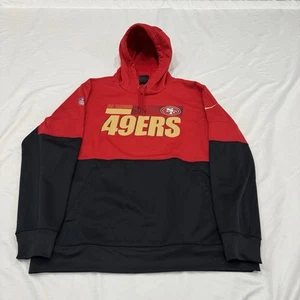 San Francisco 49ers On Field Apparel Team Name Lockup Therma Hoodie Herren XL - Bild 1 von 5