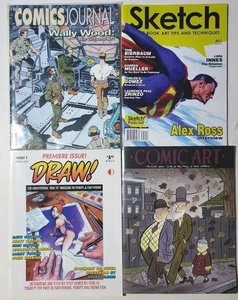 Comics Journal 197 Wally Wood Comic Art #1 Draw #1 1st issue Sketch magazine lot - Picture 1 of 8