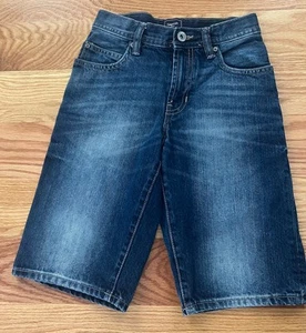 Gap Kids Boys Denim Jean Shorts adjustable waist regular fit SIZE 10 - Picture 1 of 4