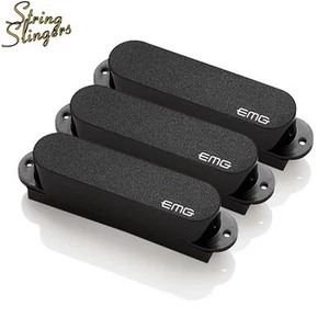 EMG-S Active Set di 3 Pickup a Bobina Singola Nero, Senza Saldatura - Foto 1 di 2