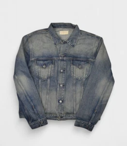 Denim & Supply Ralph Lauren Jacket Mens 2XL Denim Trucker Faded Wash Jean Polo - Picture 1 of 7