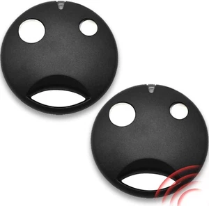 2pc Remote Control for Nice SMILO SM2 SM4 Garage Door Opener 433MHz Rolling Code - Picture 1 of 5