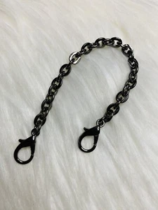 Bag Chain Strap Replacement wristlet Handbag Purse Pouch DIY 8” Gunmetal - Picture 1 of 1