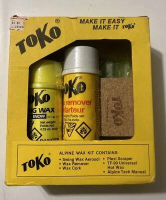 Kit de cera Toko Alpine nuevo en caja Foto 1 de 4