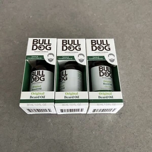 3 Pk Bull Dog ORIGINAL BEARD OIL 1oz Each | New W/ Fast Shipping! - Picture 1 of 6