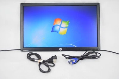 HP P221 ProDisplay 21.5in LED Flat Screen Monitor VGA DVI Grade A - Image 1 of 4