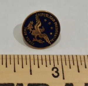 Pin de solapa de la Fuerza de Tarea Presidencial Republicana Prendedor Presidente - Imagen 1 de 3
