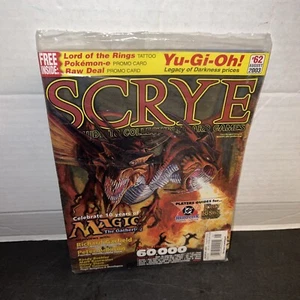 Revista Scrye - Agosto 2003 #62 - Guía de juegos coleccionables - Magic - Yu-gi-oh! - Imagen 1 de 5