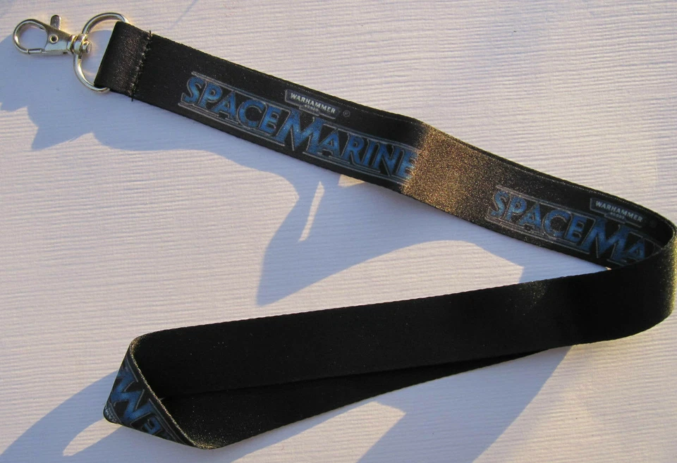 MARKENLOS Warhammer 40.000 Space Marine Schlüsselband Lanyard NEU (T139)