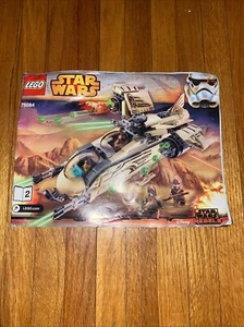 LEGO INSTRUCTION MANUALS *ONLY* Star Wars 75084 Wookiee Gunship 1 & 2 A - Picture 1 of 6