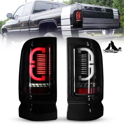 LED Tail Lights Replacement for 1994-2001 Dodge Ram 1500 2500 3500 Pickup Clear Foto 1 de 4