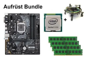 Bundle ASUS Prime B360M-A + Intel Core i3 i5 i7 CPU + 8GB bis 64GB RAM wählbar - Bild 1 von 20
