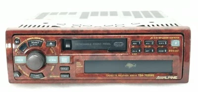 Autoradio Alpine TDA-7550RG vintage ultra rare radio radica hifi car collection - Immagine 1 di 4