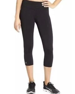Athleta Sonar Cropped Tights 342479-00 Damen Small Kompressionsreflektor schwarz - Bild 1 von 5