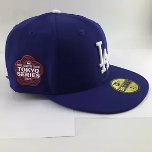 New Era 59Fifty MLB World Tour Tokyo Series 2025 Dodgers 7 1/2 Blue Side - Picture 1 of 9